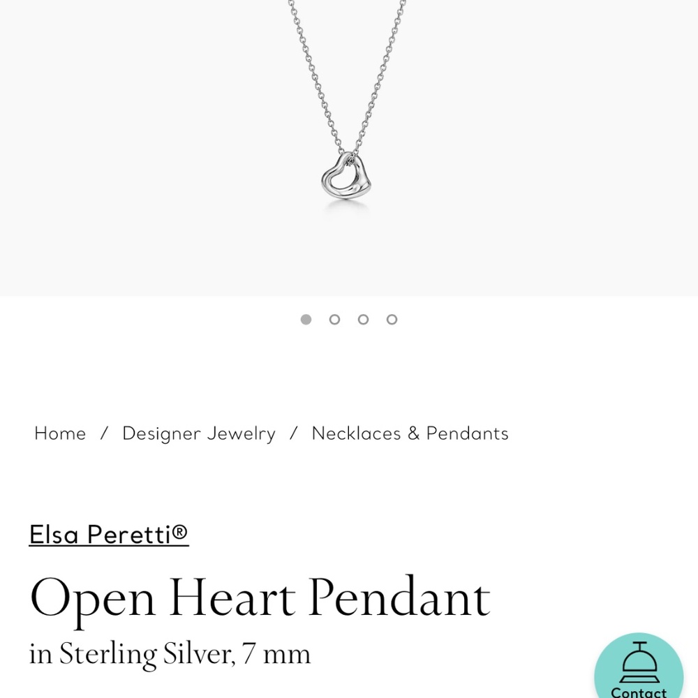 Elsa Peretti® Open Heart Pendant